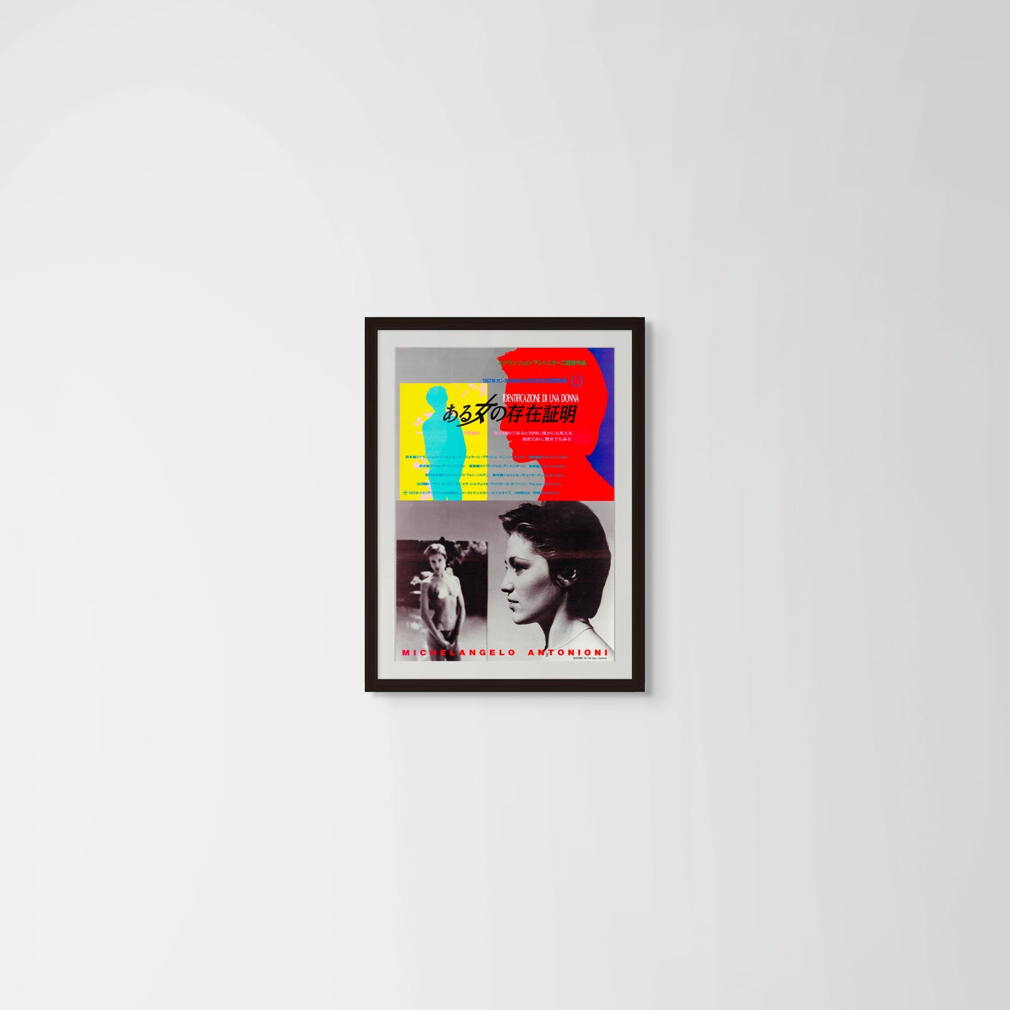 Identification of a Woman (Original Japanese release 1986 B2 51x73cm) Vintage posters