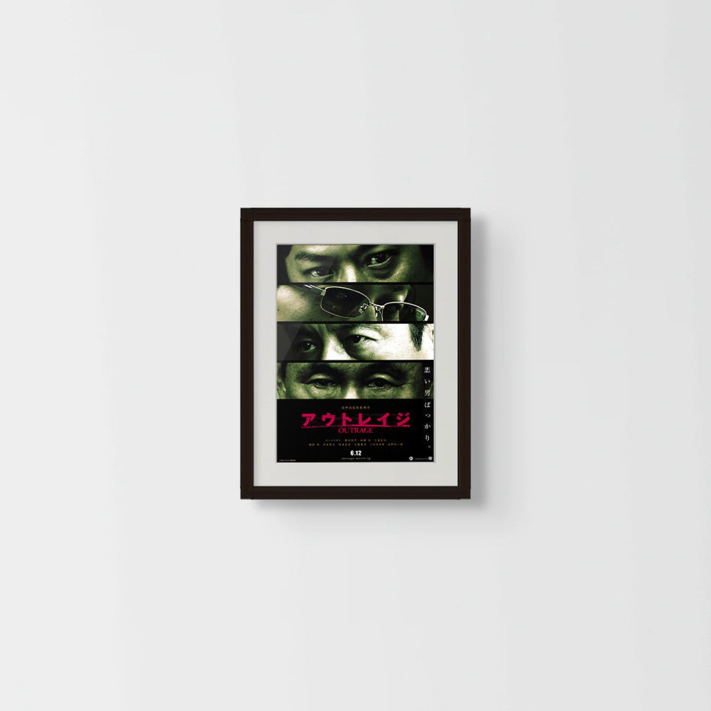 Outrage (Original Japanese release 2010 B5 18x25cm) Vintage posters