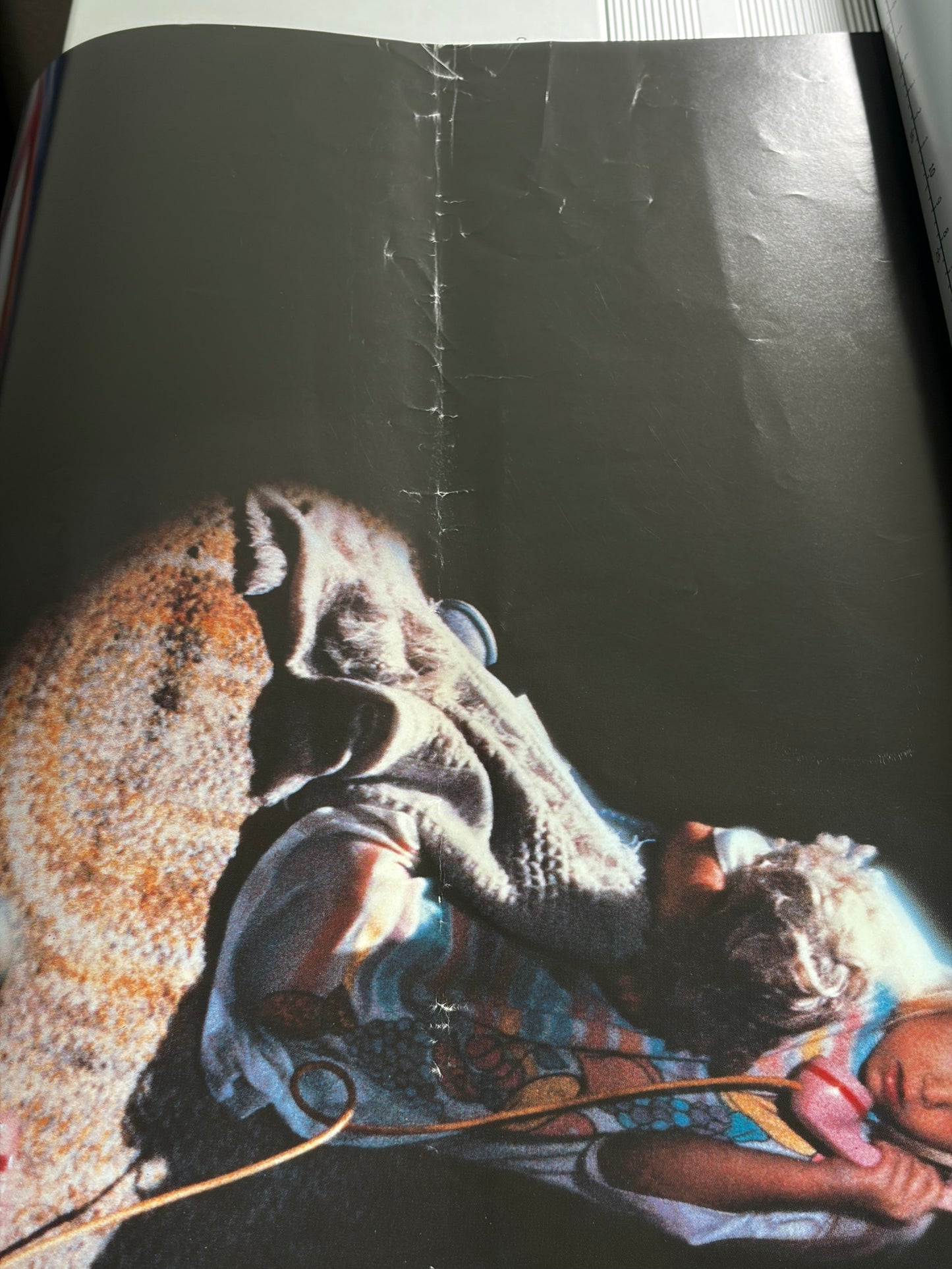 Poltergeist II: The Other Side (1986) Original Japanese B2 Poster - Style B - Condition detail 5