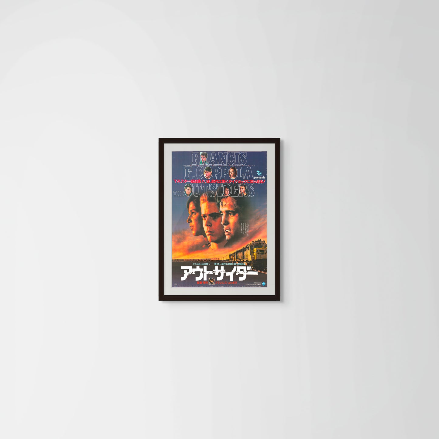 The Outsiders (Original Japanese release, 1983, B2, 51x73cm)