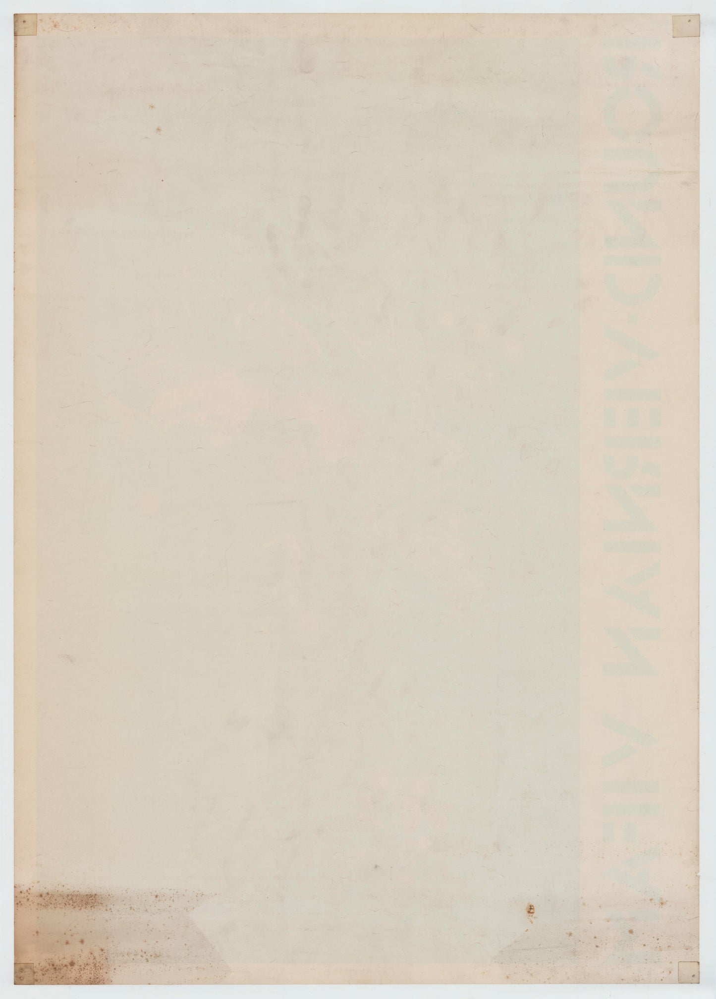 Round Vernian Vifam: 13 Meet Again (Original Japanese promotional piece 1984 A1 56x84cm) Vintage posters