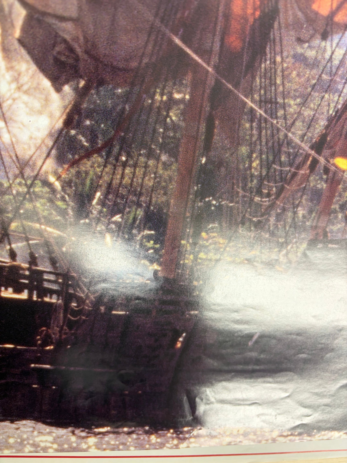 1492: Conquest of Paradise (1992) Original Japanese B2 Poster - Condition detail 8