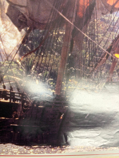 1492: Conquest of Paradise (1992) Original Japanese B2 Poster - Condition detail 8