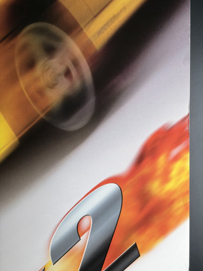 2 Fast 2 Furious (2003) Original Japanese B2 Poster - Condition detail 2