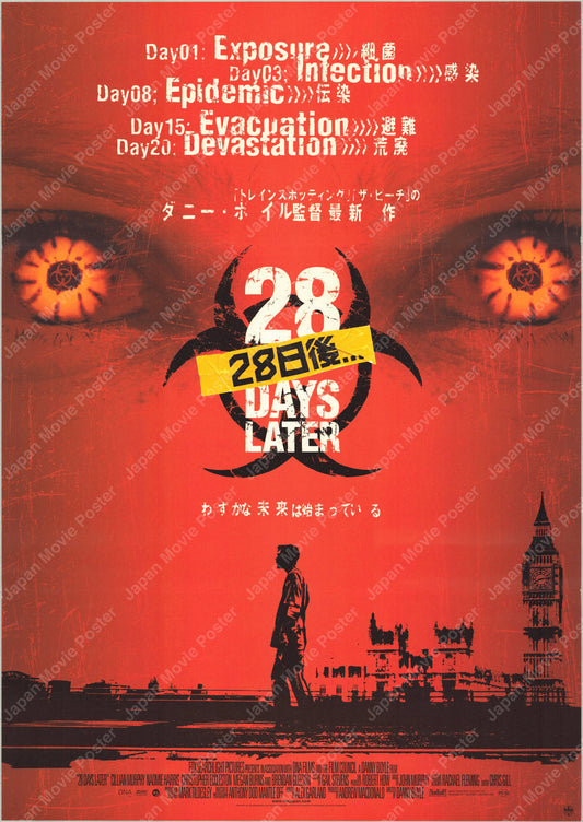 28 Days Later (2003) Original Japanese B2 Poster - Front