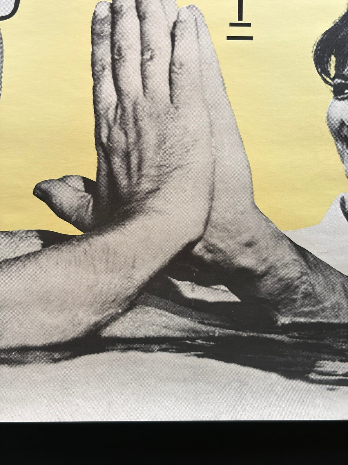 8½ (1963) Original Japanese B2 Poster - 1983 Re-release - Condition detail 4