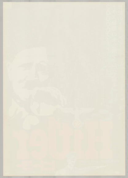 Hitler: A Career (Original Japanese Release, 1978, B2, 51x73cm)