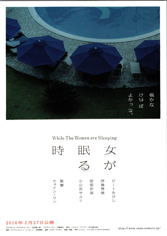 While The Women Are Sleeping (Original Japanese release, 2016, B5, 18x25cm)