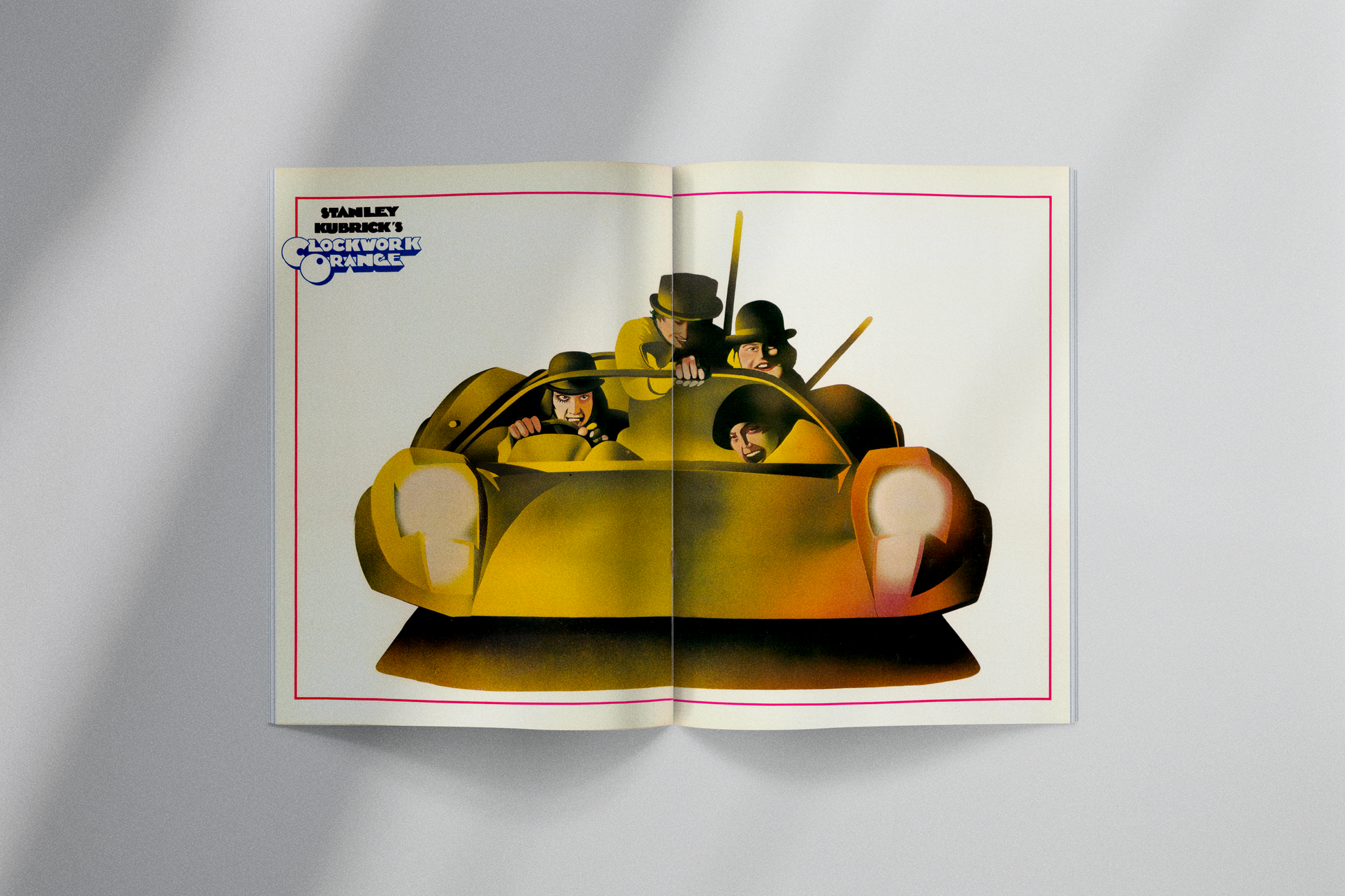 A Clockwork Orange (Original Japanese pamphlet 1972 A4 21x29,7cm) Pamphlet