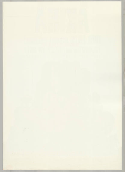 Akira (Original Japanese DVD/DTS sound edition 2001 B2 51x73cm) Vintage posters