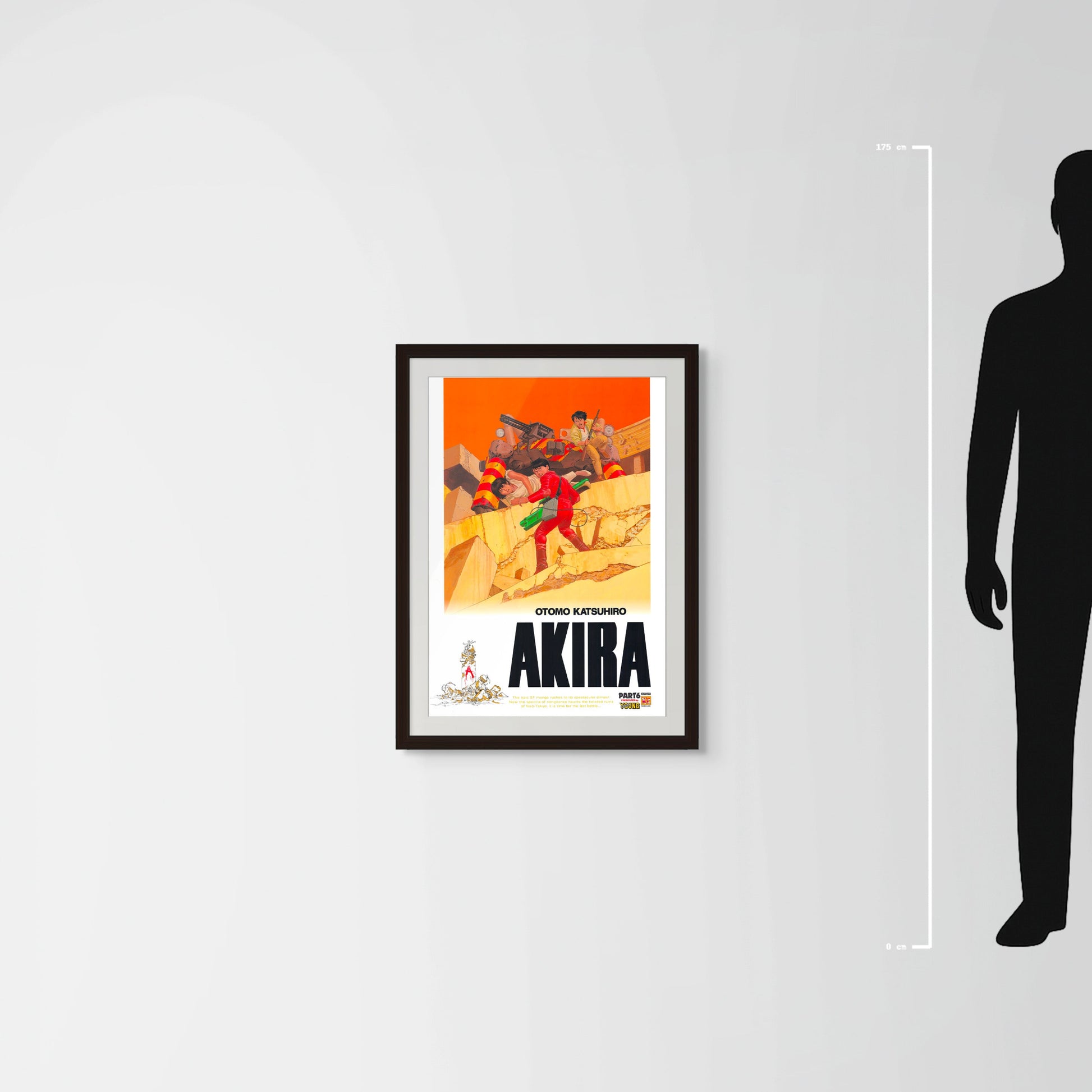 Akira Vol.6 (100th Printing Commemorative Poster 2020 B2 51x73cm) Vintage posters