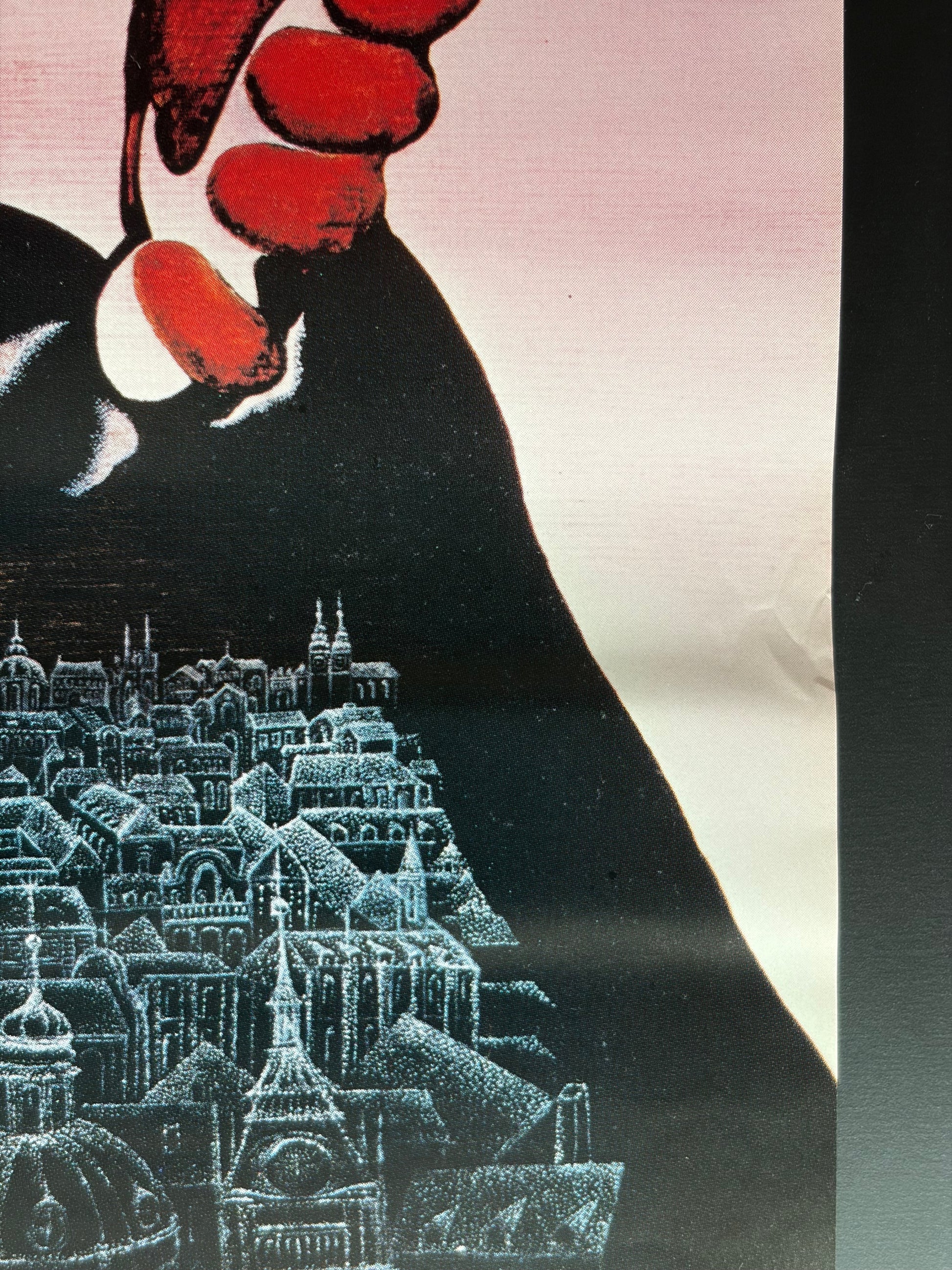 Amadeus (1984) Original Japanese B2 Poster - Condition detail 1