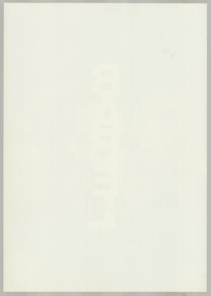 Babel (2006) Original Japanese B2 Poster - Back
