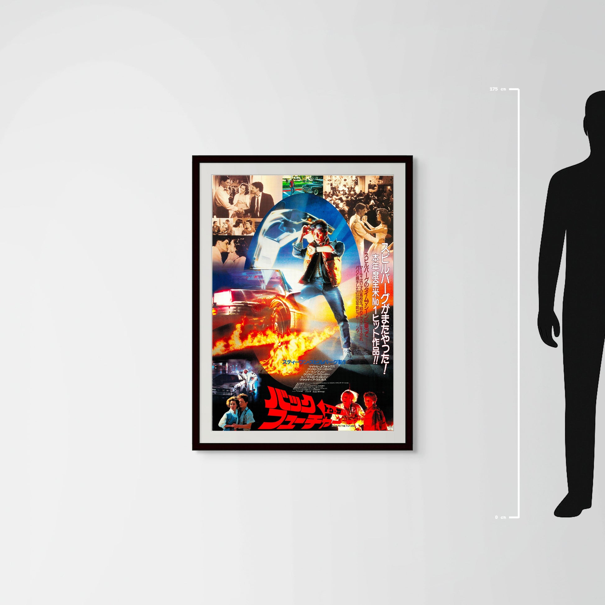 Back to the Future (Original Japanese release 1985 B1 73x103cm) Vintage posters