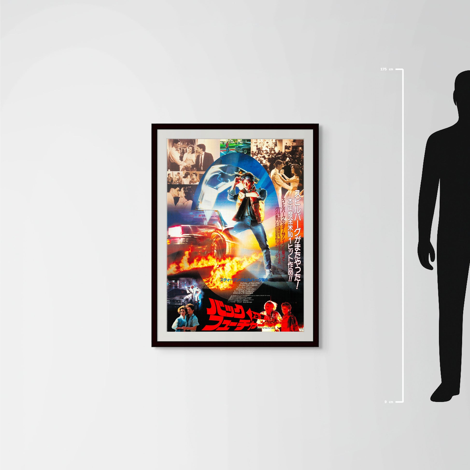 Back to the Future (Original Japanese release 1985 B1 71x100cm) Vintage posters