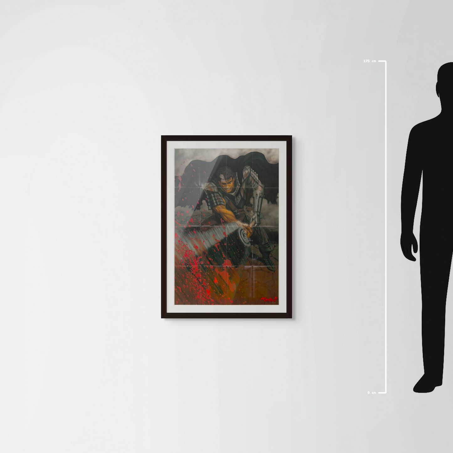 Berserk (Young Animal No. 15 commemorative poster 2016 A1 56x84cm) Vintage posters