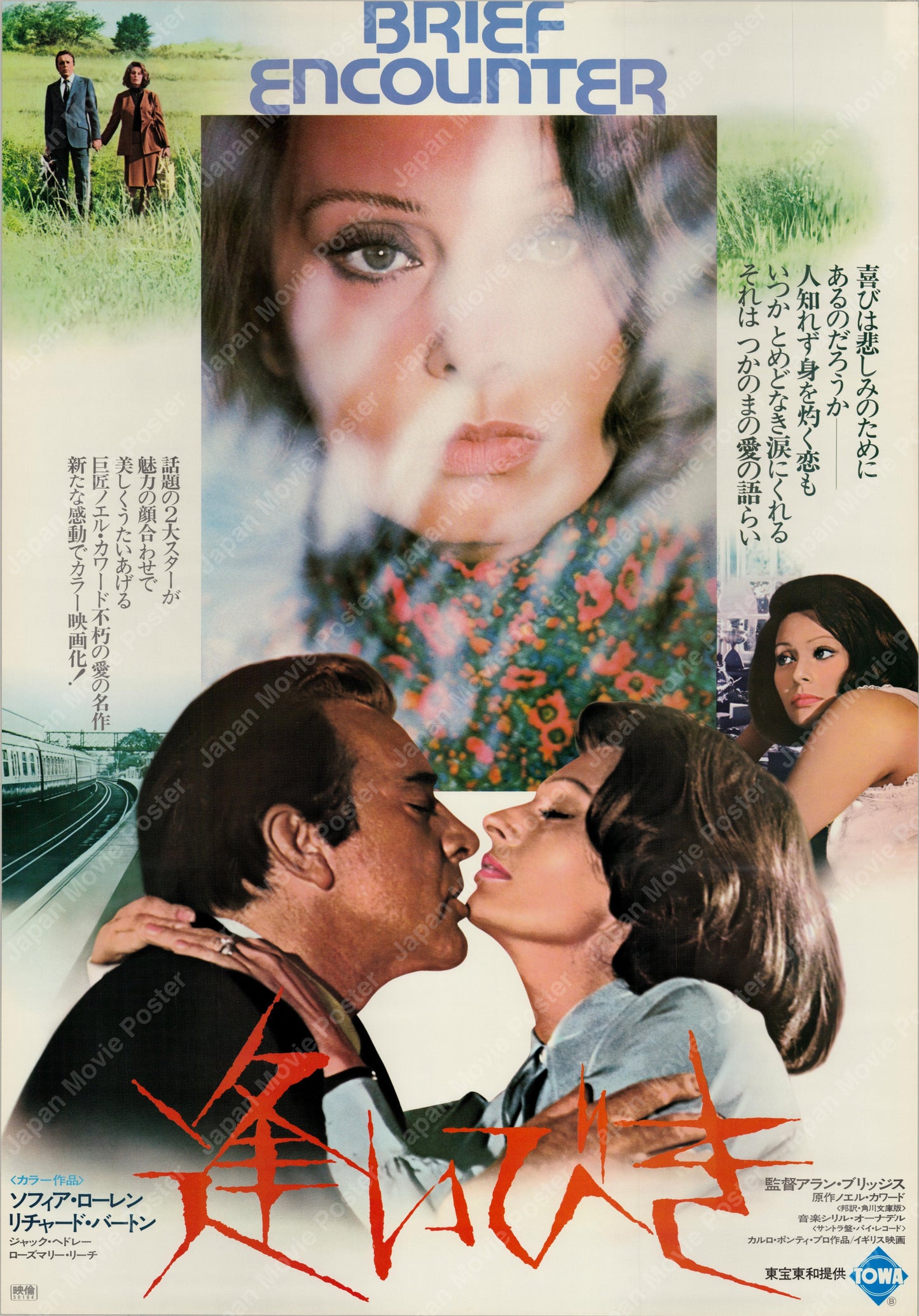 Brief Encounter (1974) Original Japanese B2 Poster - Front