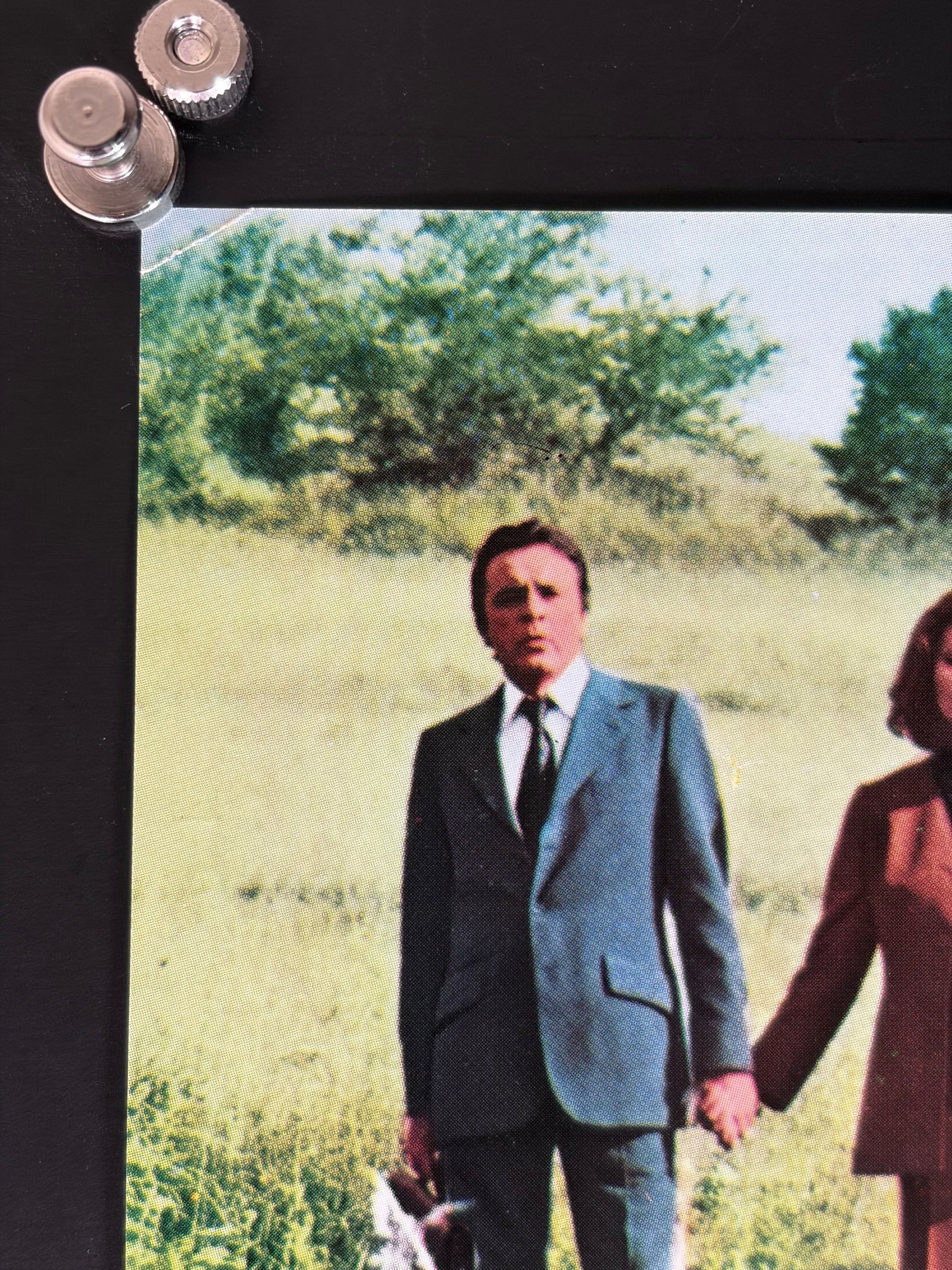 Brief Encounter (1974) Original Japanese B2 Poster - Condition detail 1