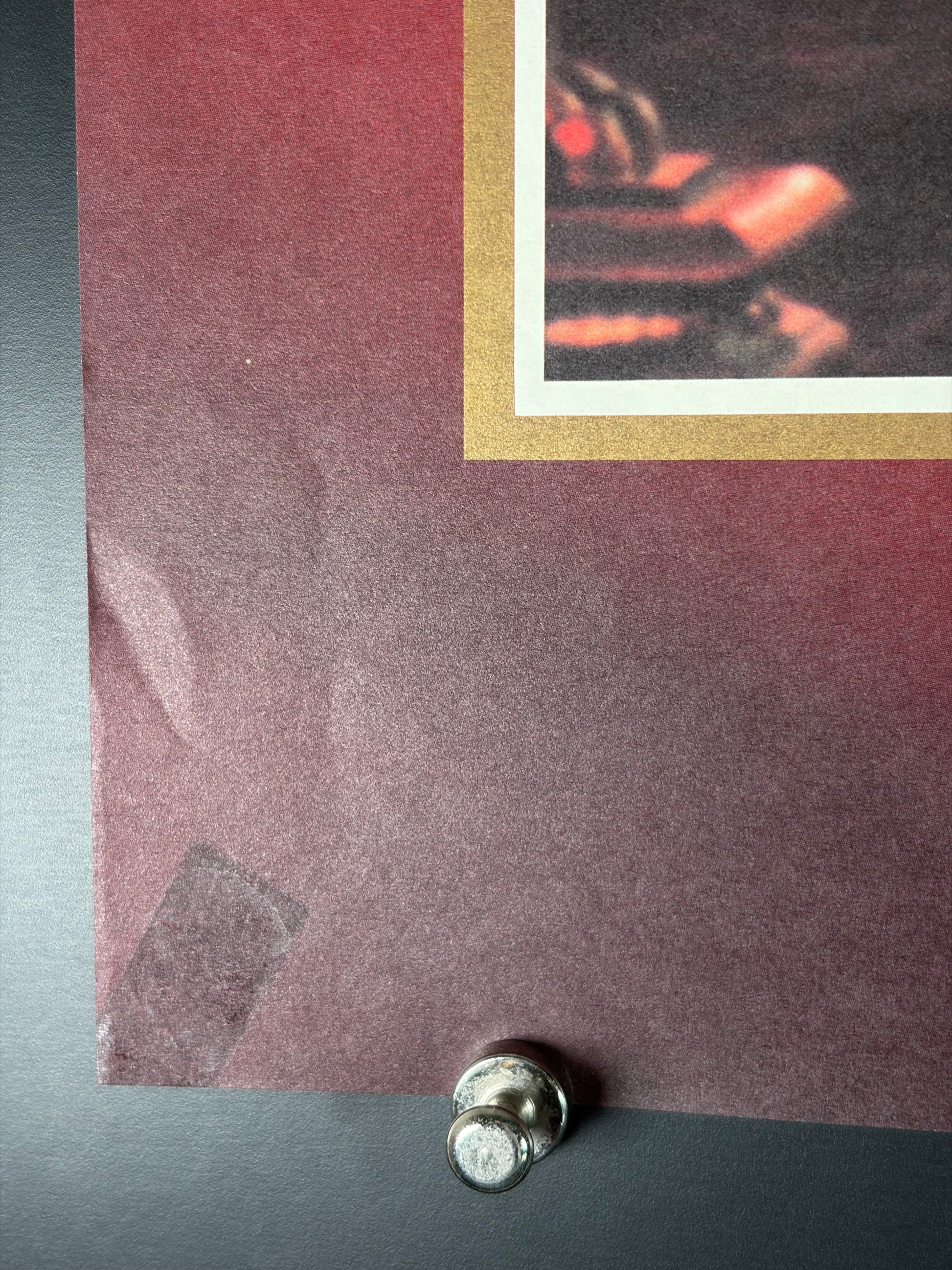 Caligula (1980) Original Japanese B2 Poster - Style B - Condition detail 6