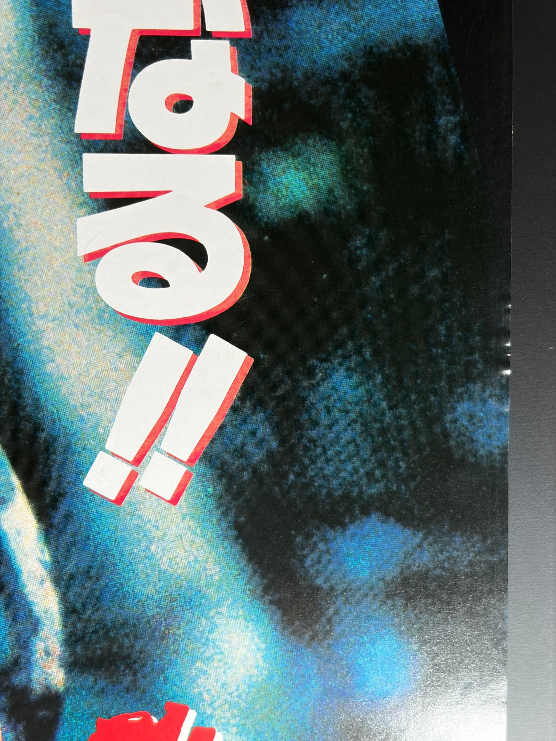 Cannibal Ferox (1981) Original Japanese B2 Poster - Condition detail 2