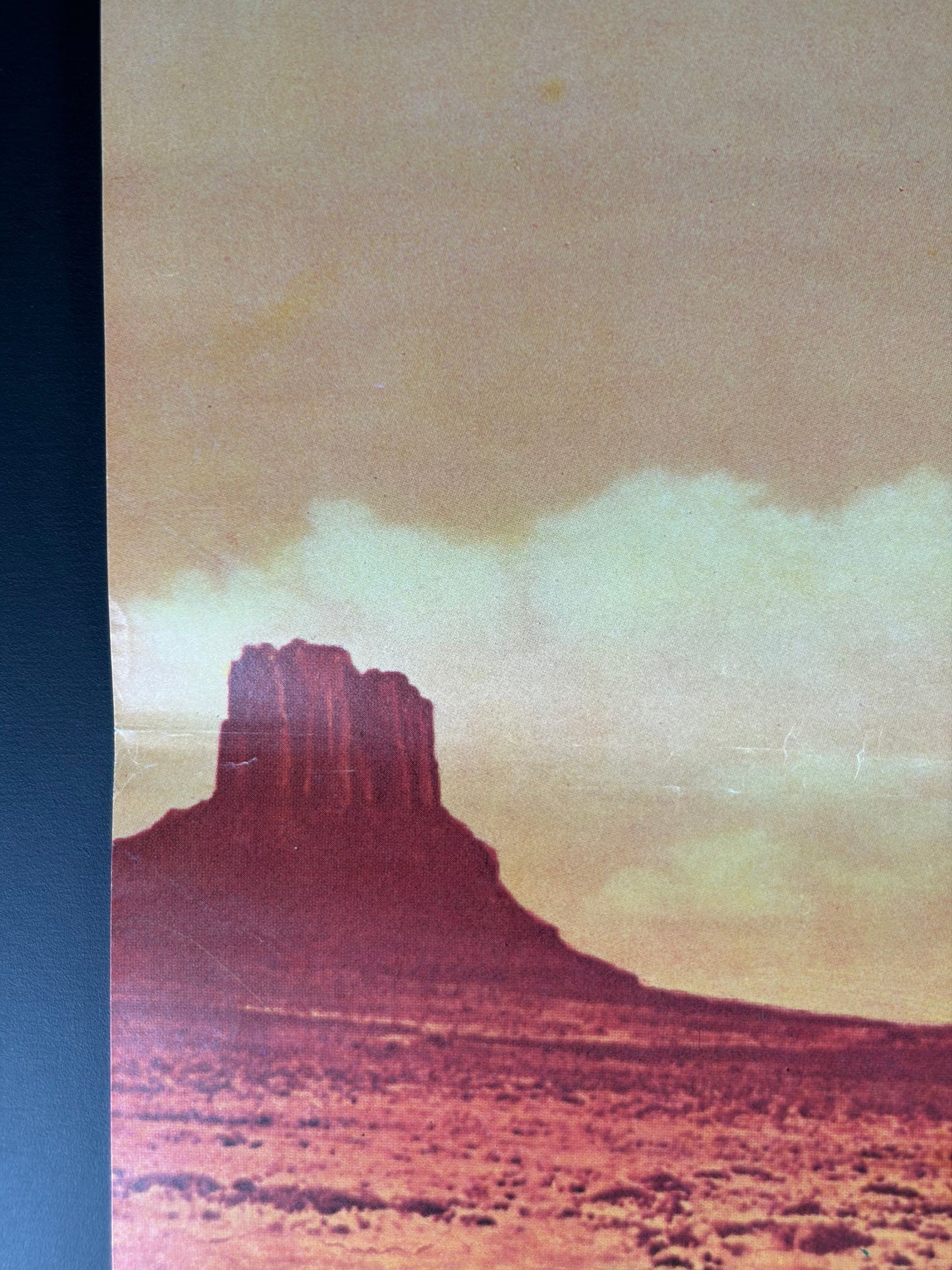 Cheyenne Autumn (1964) Original Japanese B2 Poster - Condition detail 6