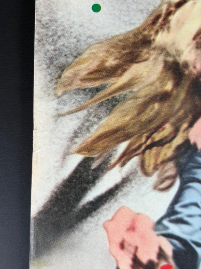 Chosen Survivors (1974) Original Japanese B2 Poster - Condition detail 2