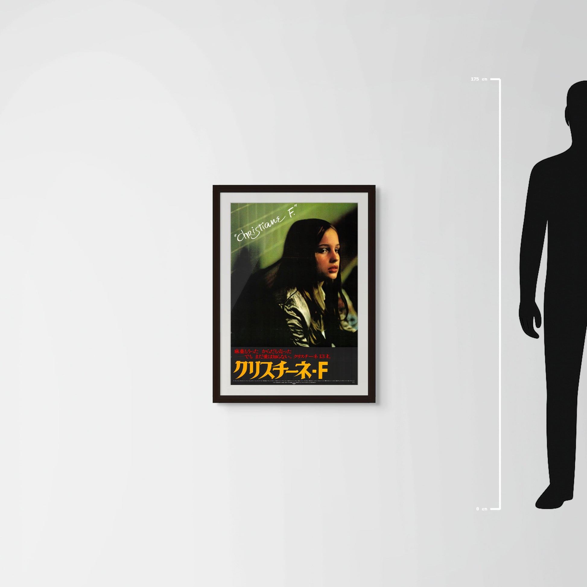 Christiane F. (Original Japanese release 1982 B2 51x73cm) Vintage posters