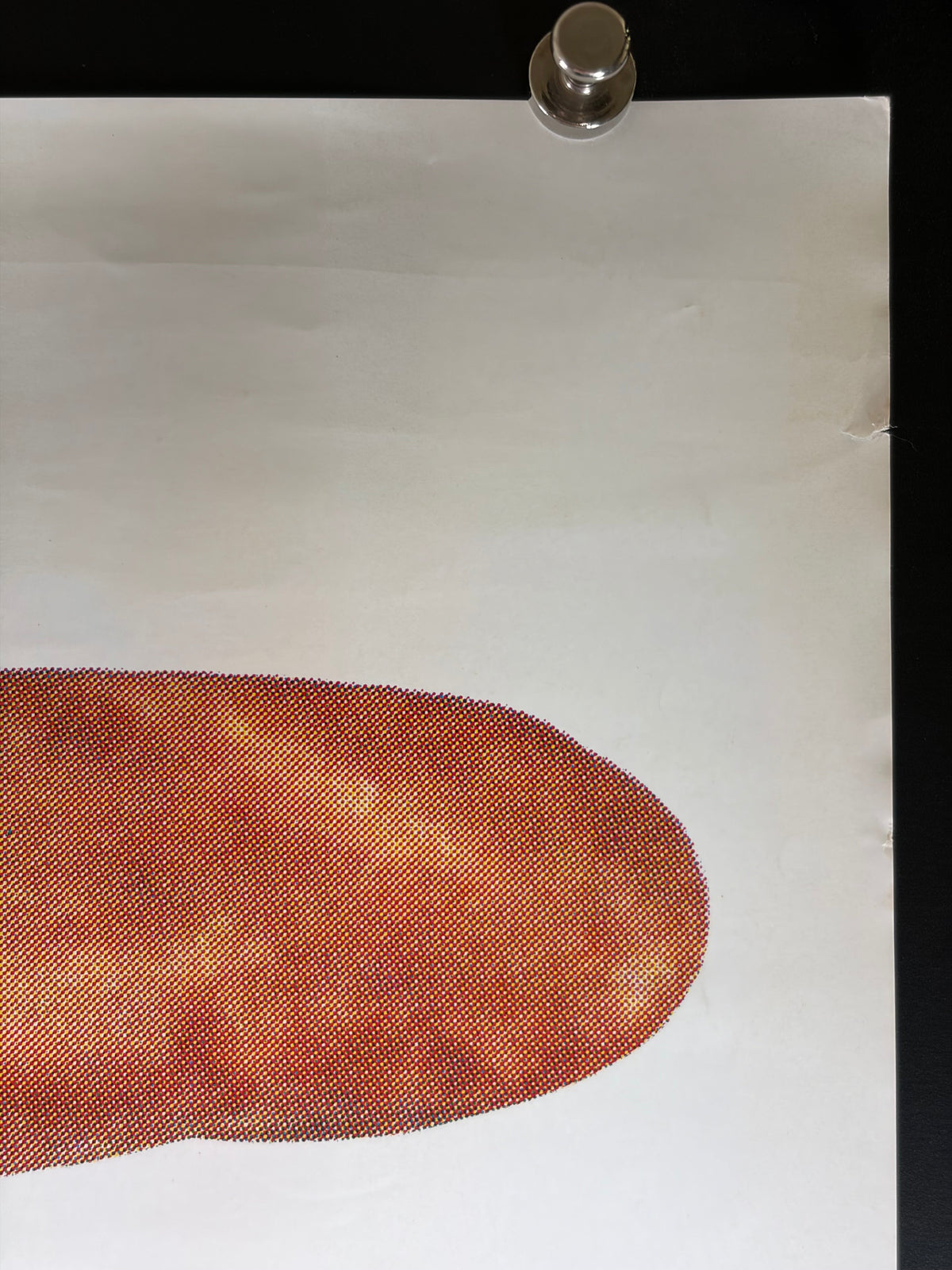 Dalí (1991) Original Japanese B2 Poster - Condition detail 1