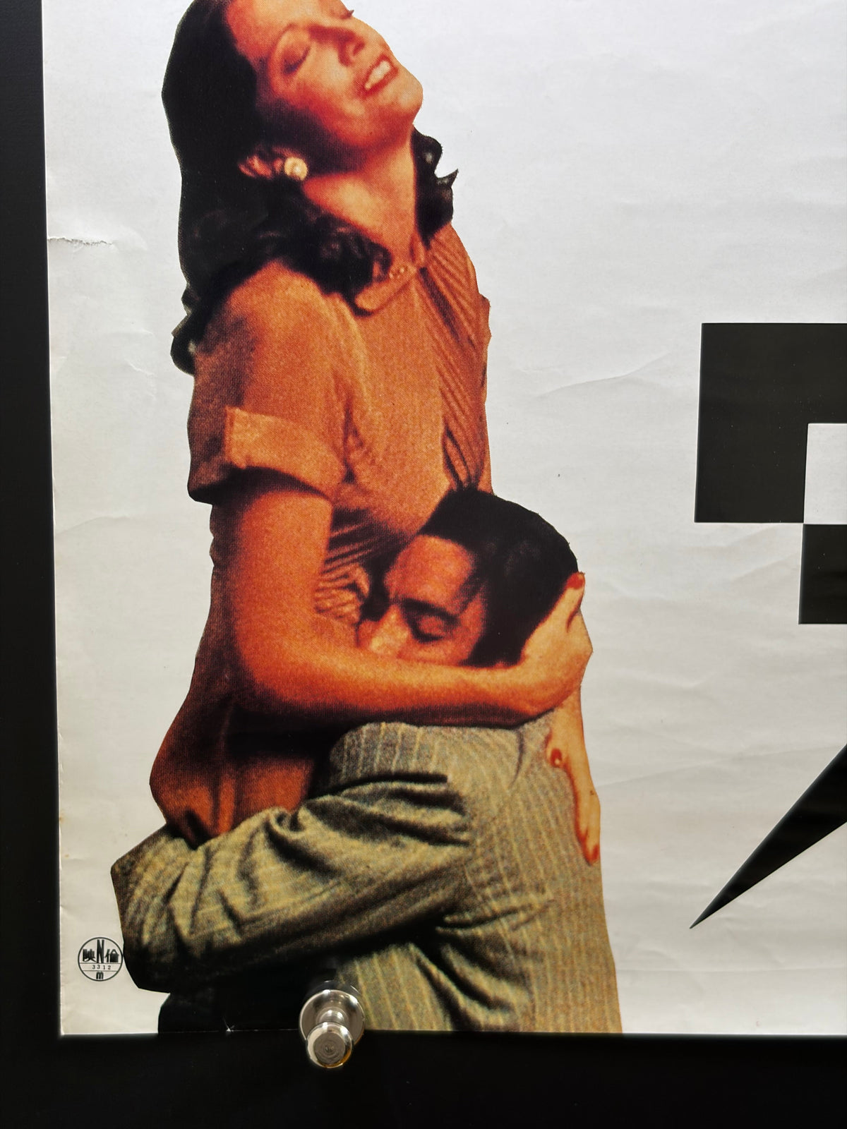 Dalí (1991) Original Japanese B2 Poster - Condition detail 5