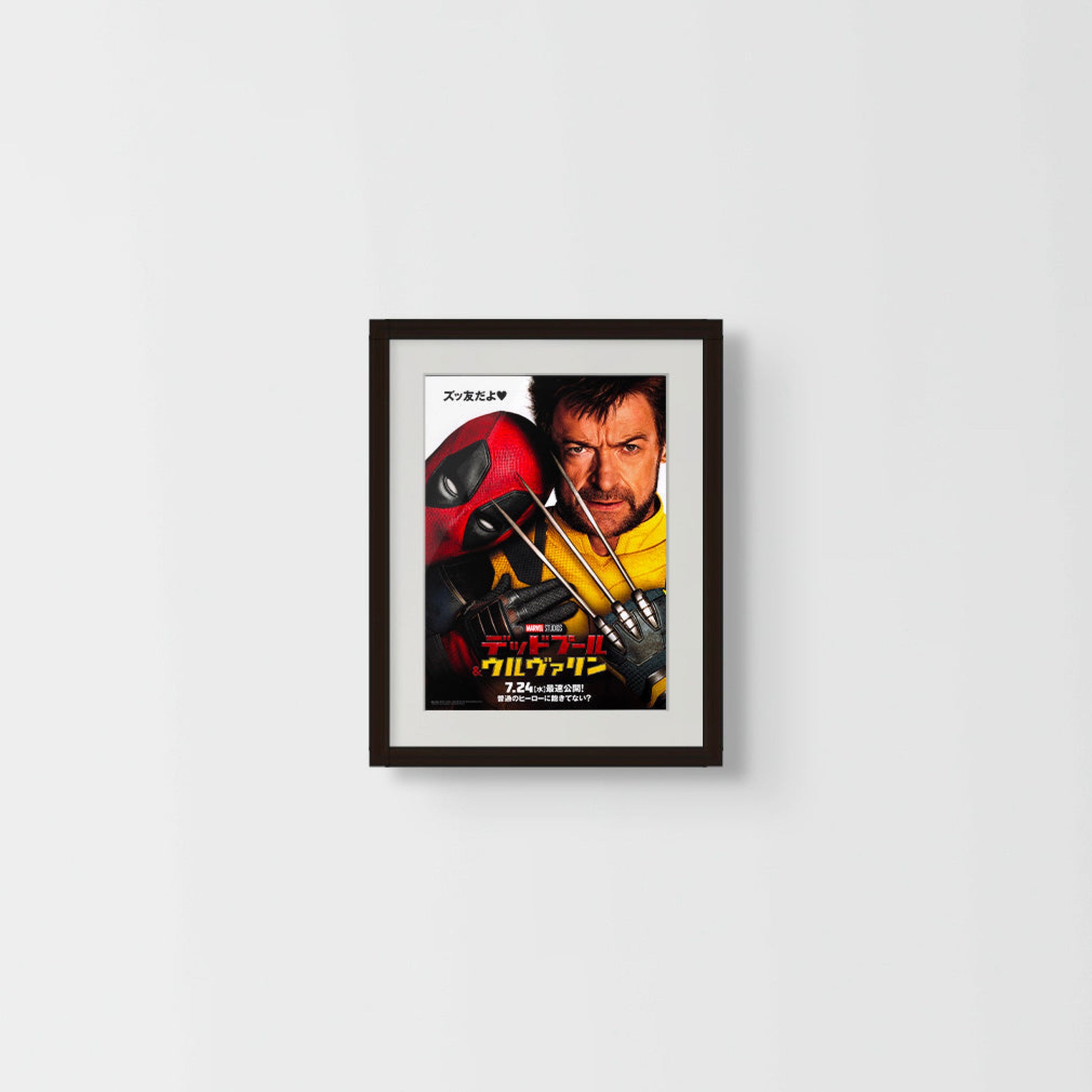 Deadpool 3 (Original Japanese release 2024 B5 18x25cm) Vintage posters