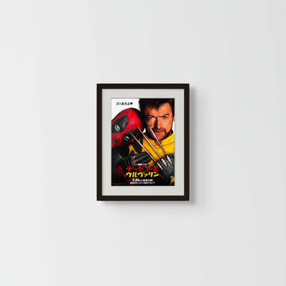 Deadpool 3 (Original Japanese release 2024 B5 18x25cm) Vintage posters