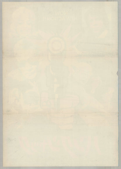 Dollars (1972) Original Japanese B2 Poster - Back