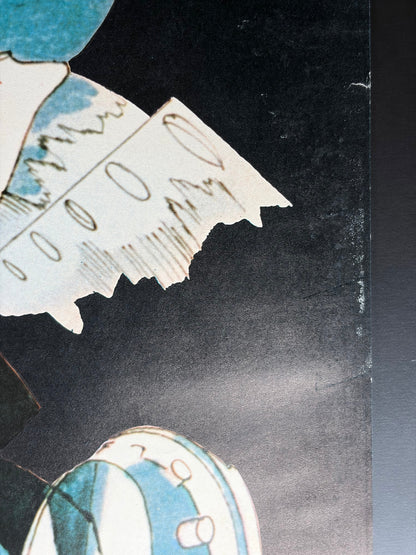 Dollars (1972) Original Japanese B2 Poster - Condition detail 2