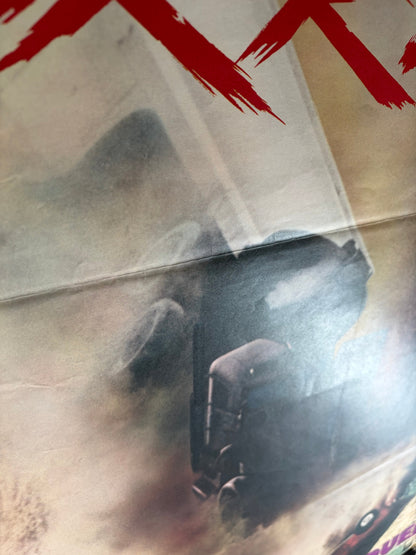 Duel (1973) Original Japanese B2 Poster - Condition detail 9