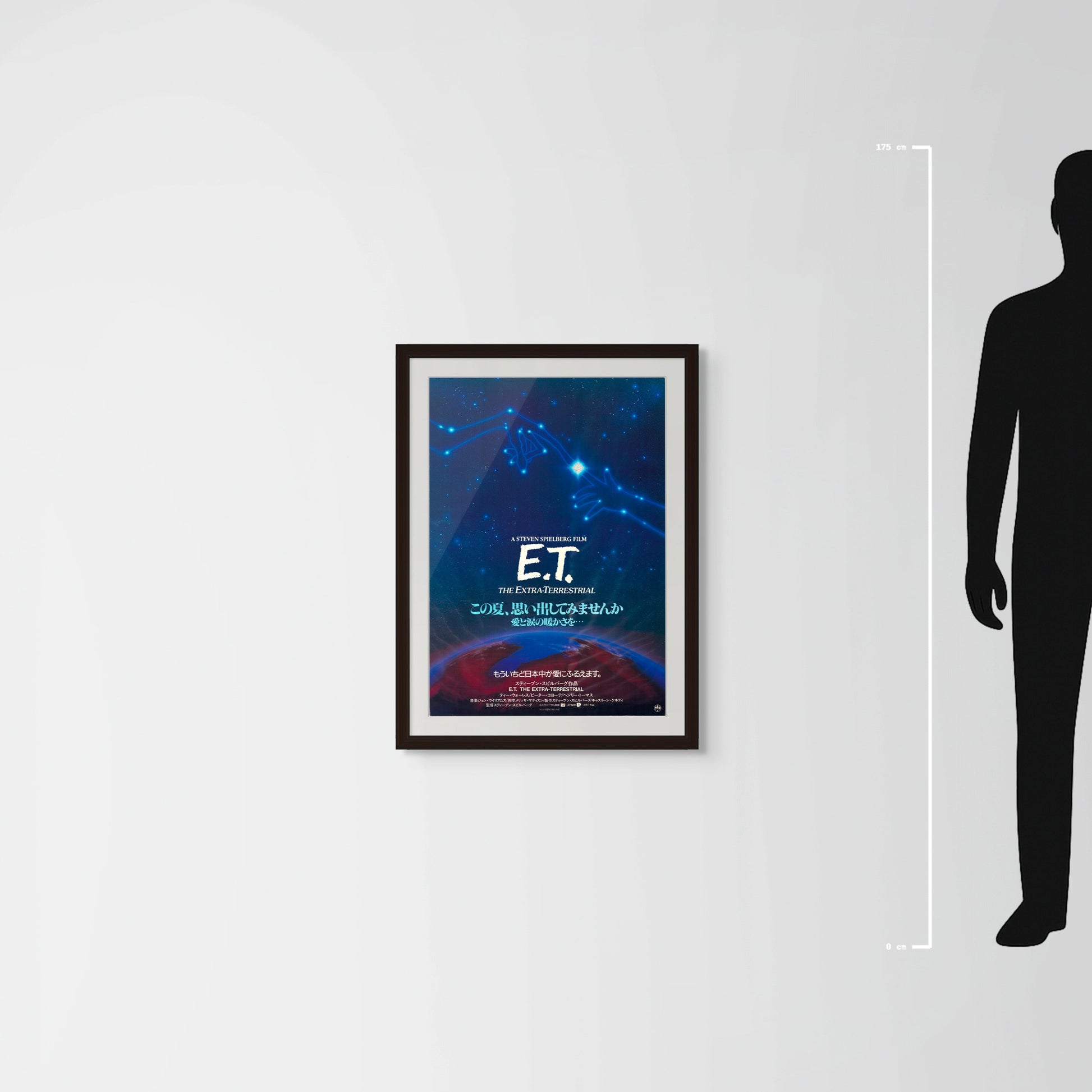 E.T. the Extra-Terrestrial (Original Japanese Revival 1986 B2 51x73cm) Vintage posters