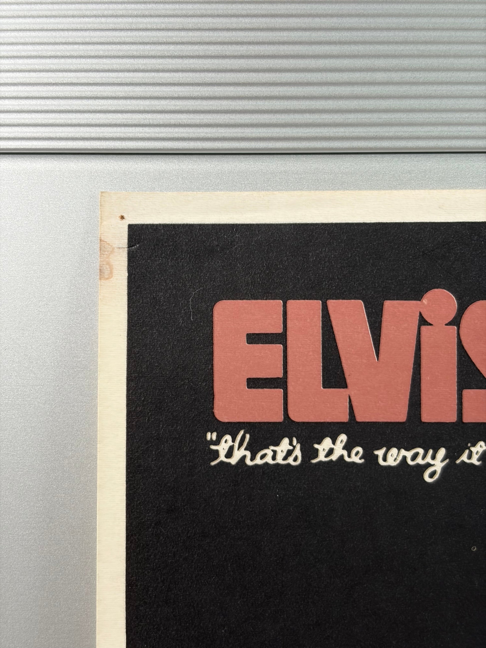 Elvis: That's the Way It Is (1970) Original Japanese B2 Poster - Condition detail 6