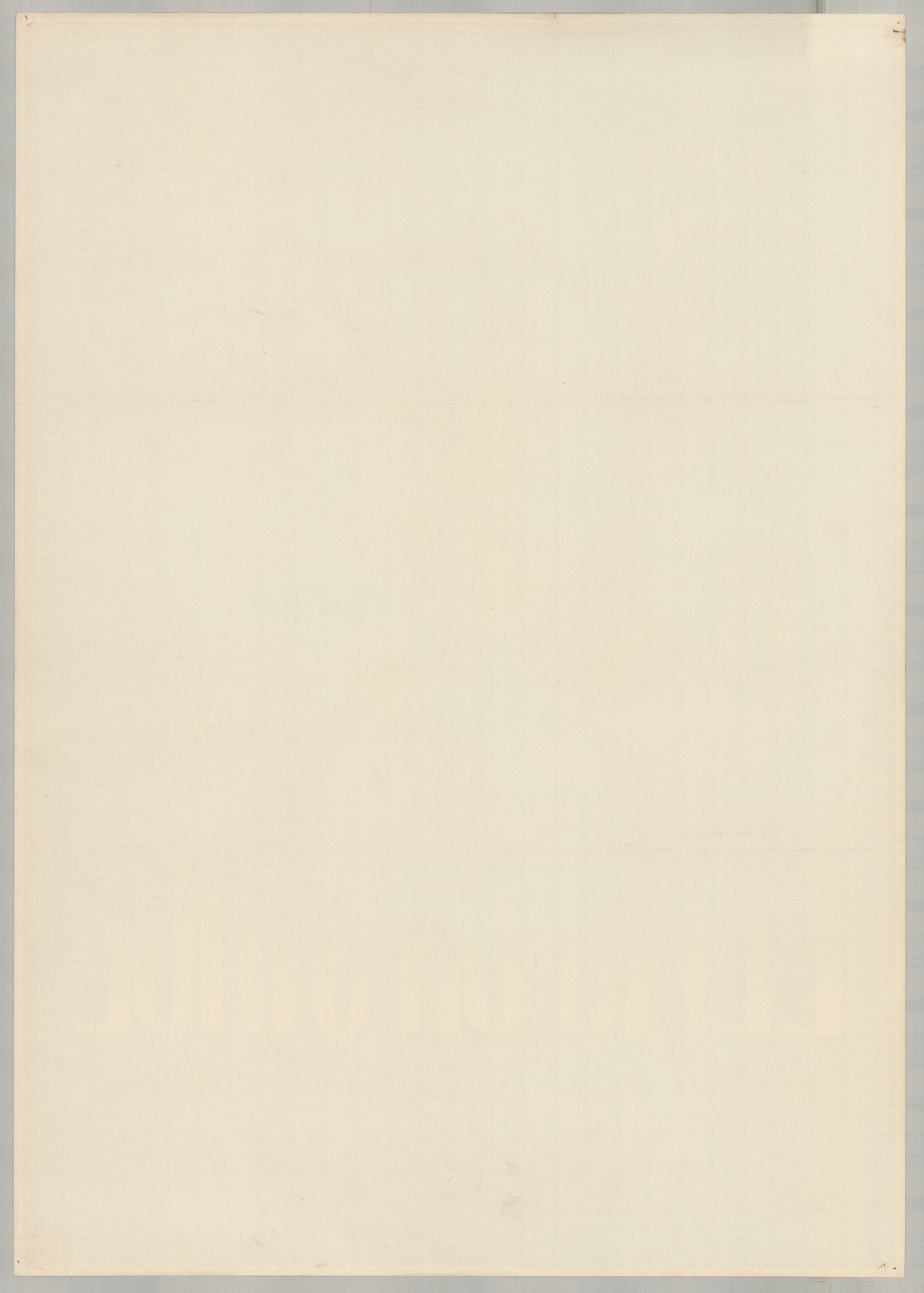 Elvis: That's the Way It Is (1970) Original Japanese B2 Poster - Back