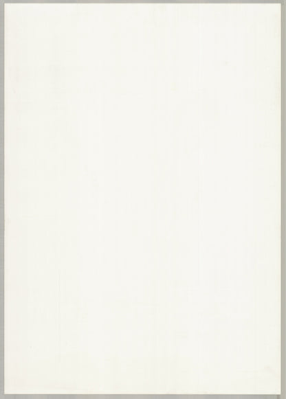 Enemy (2014) Original Japanese B2 Poster - Back