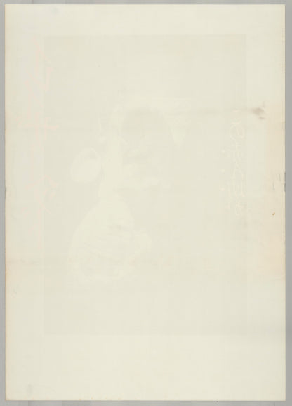 Eraserhead (Original Japanese release 1981 B2 51x73cm) Vintage posters