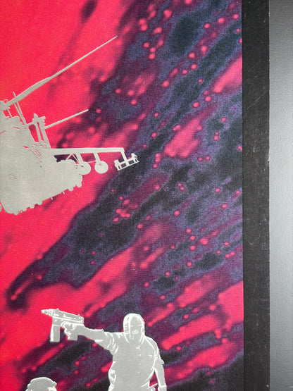 Extreme Prejudice (1987) Original Japanese B2 Poster (VF) - Condition detail 2