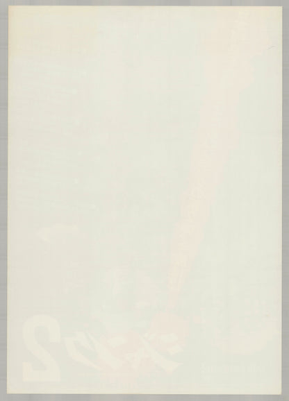 Faces of Death II (1981) Original Japanese B2 Poster - Back