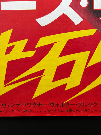 Fury of the Dragon (1976) Original Japanese B2 Poster - Condition detail 5