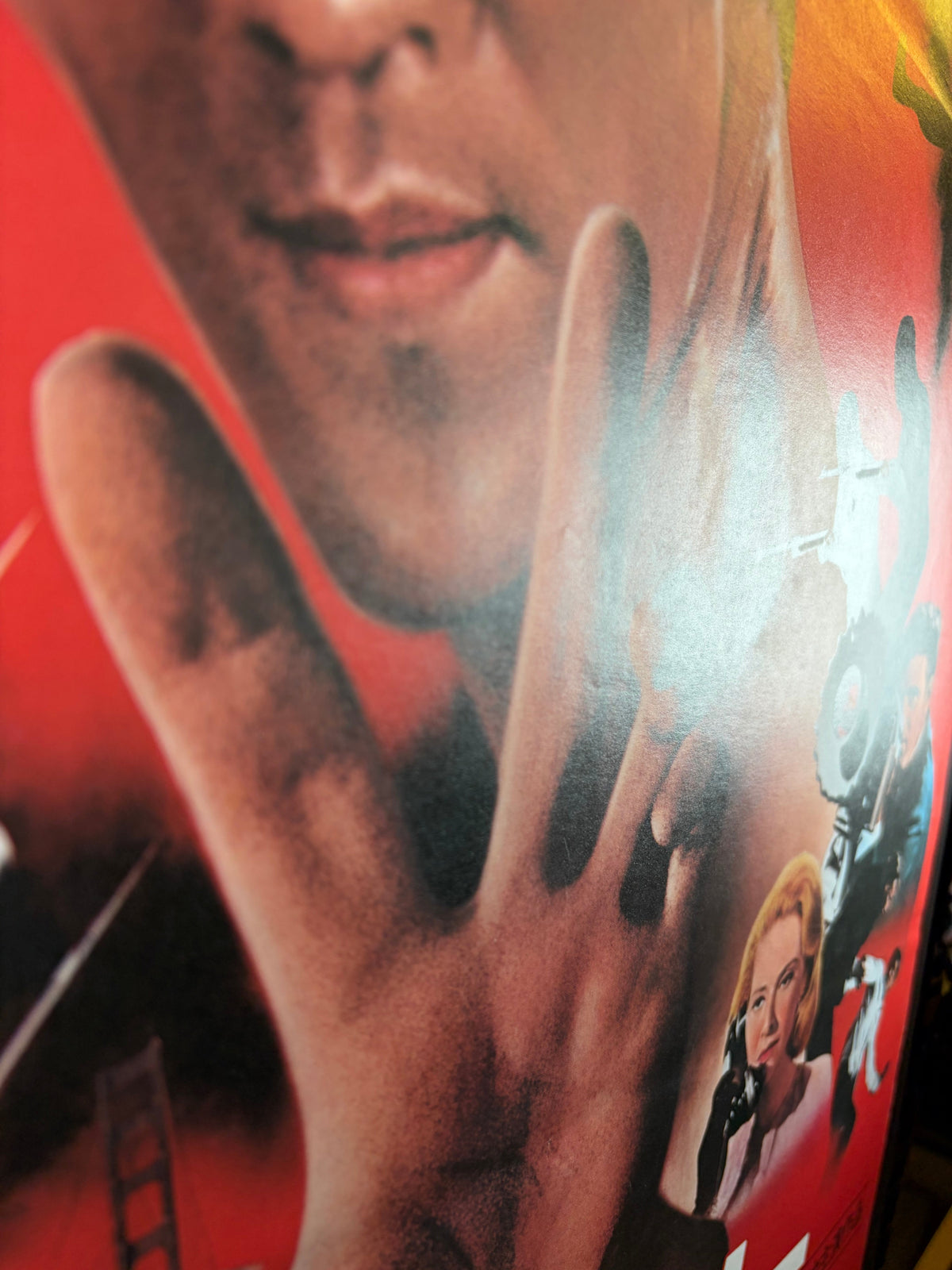 Fury of the Dragon (1976) Original Japanese B2 Poster - Condition detail 10