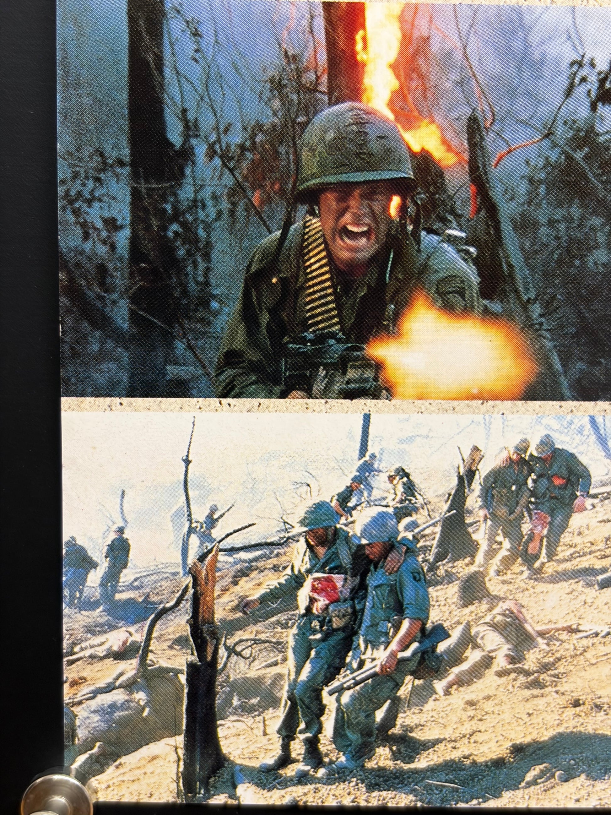 Hamburger Hill (1987) Original Japanese B2 Poster - Condition detail 5