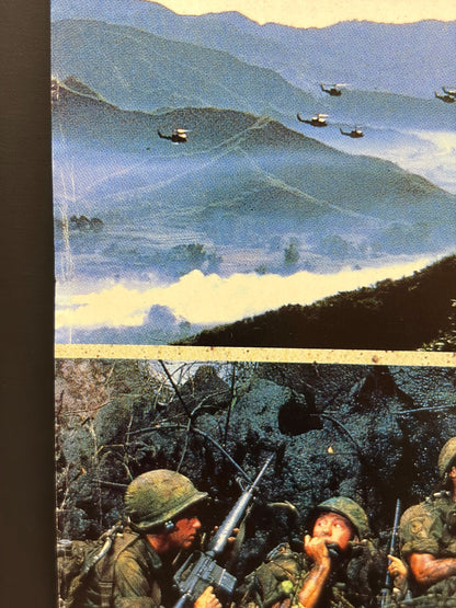Hamburger Hill (1987) Original Japanese B2 Poster - Condition detail 6