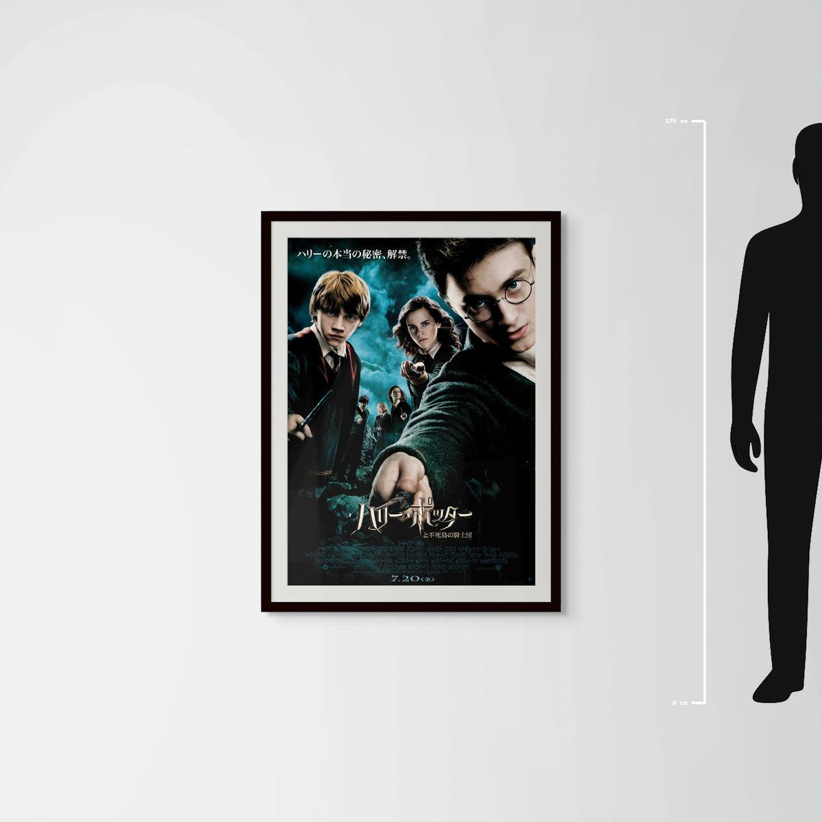 Harry Potter and the Order of the Phoenix (2007) Original Japanese B1 Poster - Mockup