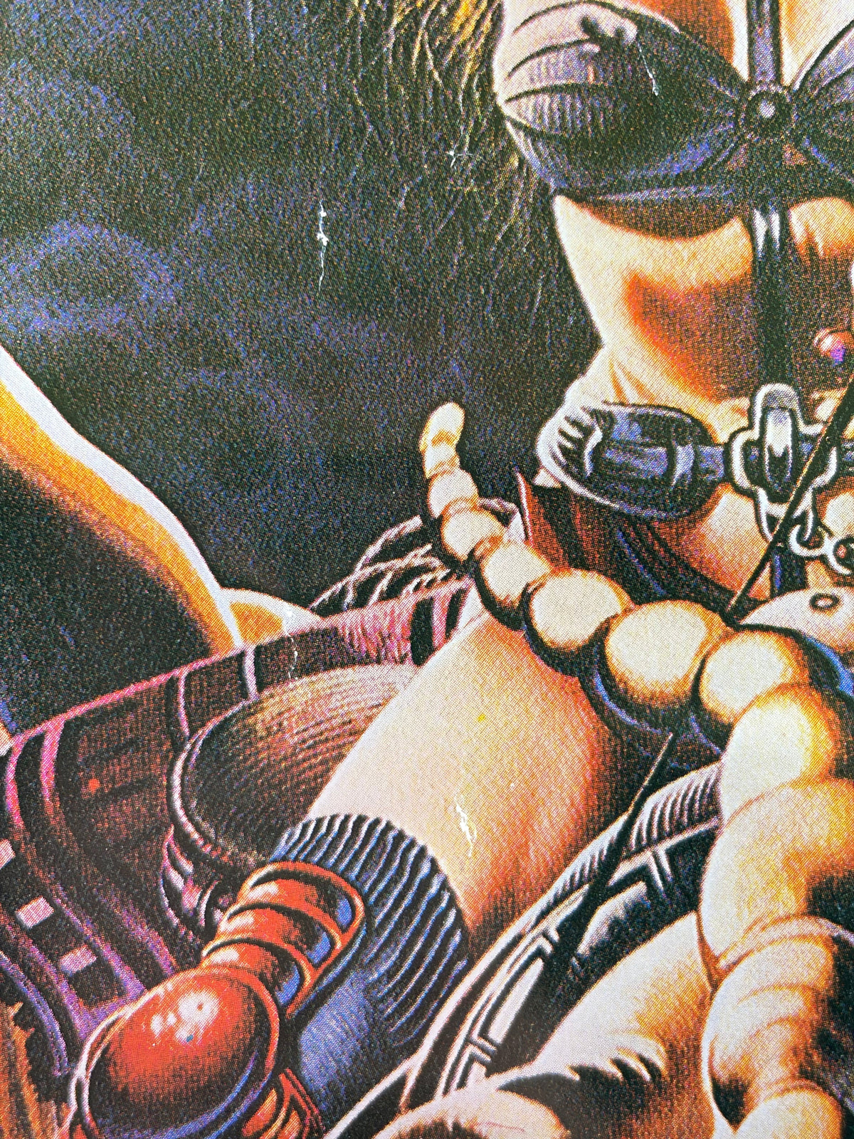 Heavy Metal (1982) Original Japanese B2 Poster - Condition detail 11
