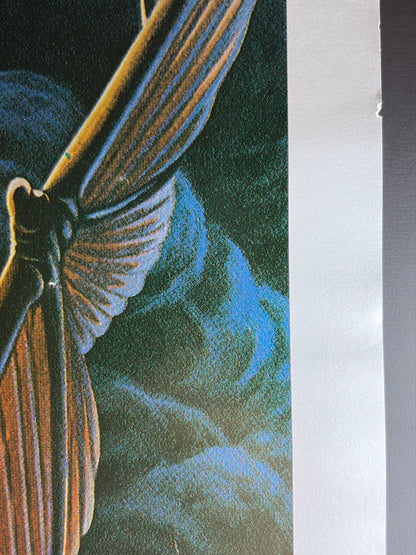 Heavy Metal (1982) Original Japanese B2 Poster - Condition detail 2