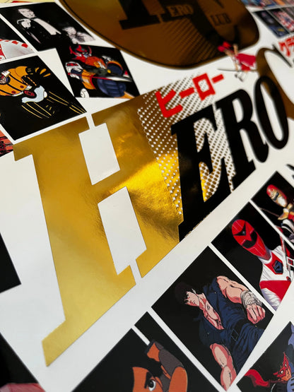 Hero Club 1989 (Original Japanese promotional piece 1989 B1 71x100cm) Vintage posters
