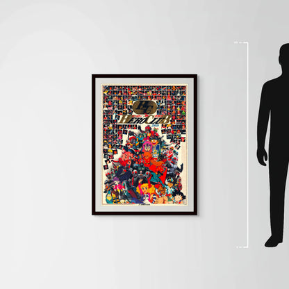 Hero Club 1989 (Original Japanese promotional piece 1989 B1 73x103cm) Vintage posters